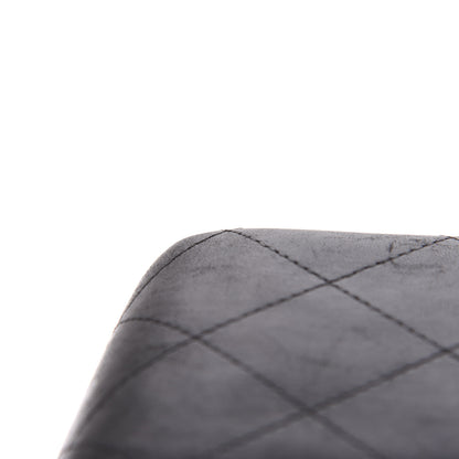Chanel Lambskin Quilted Jumbo Double Flap Black 24 of 26