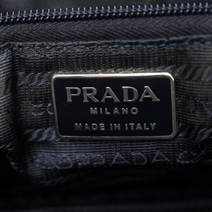 Prada Tessuto Nylon Tote Navy 5 of 16