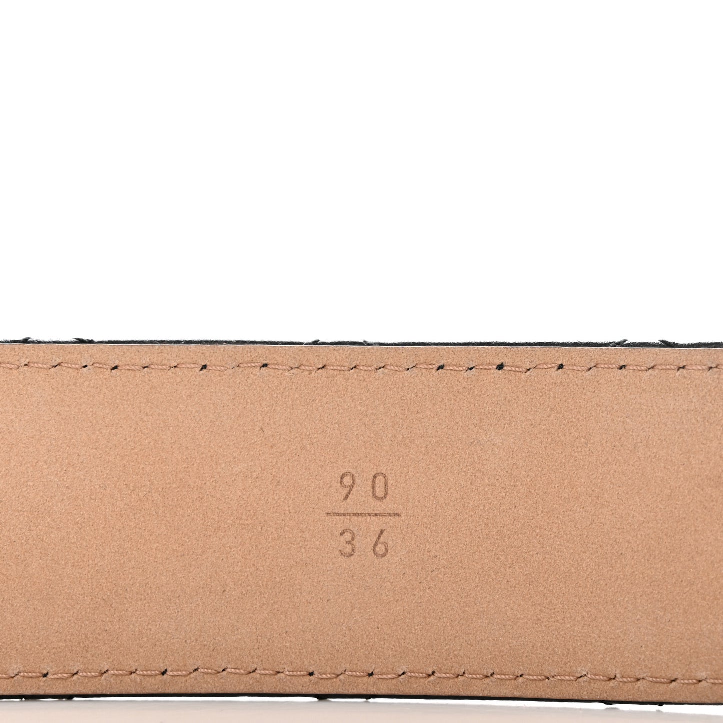Lambskin Quilted CC Belt 90 36 Black