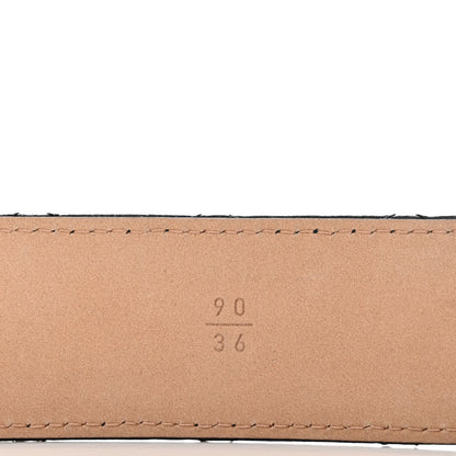 Chanel Lambskin Quilted CC Belt 90 36 Black 4 of 8