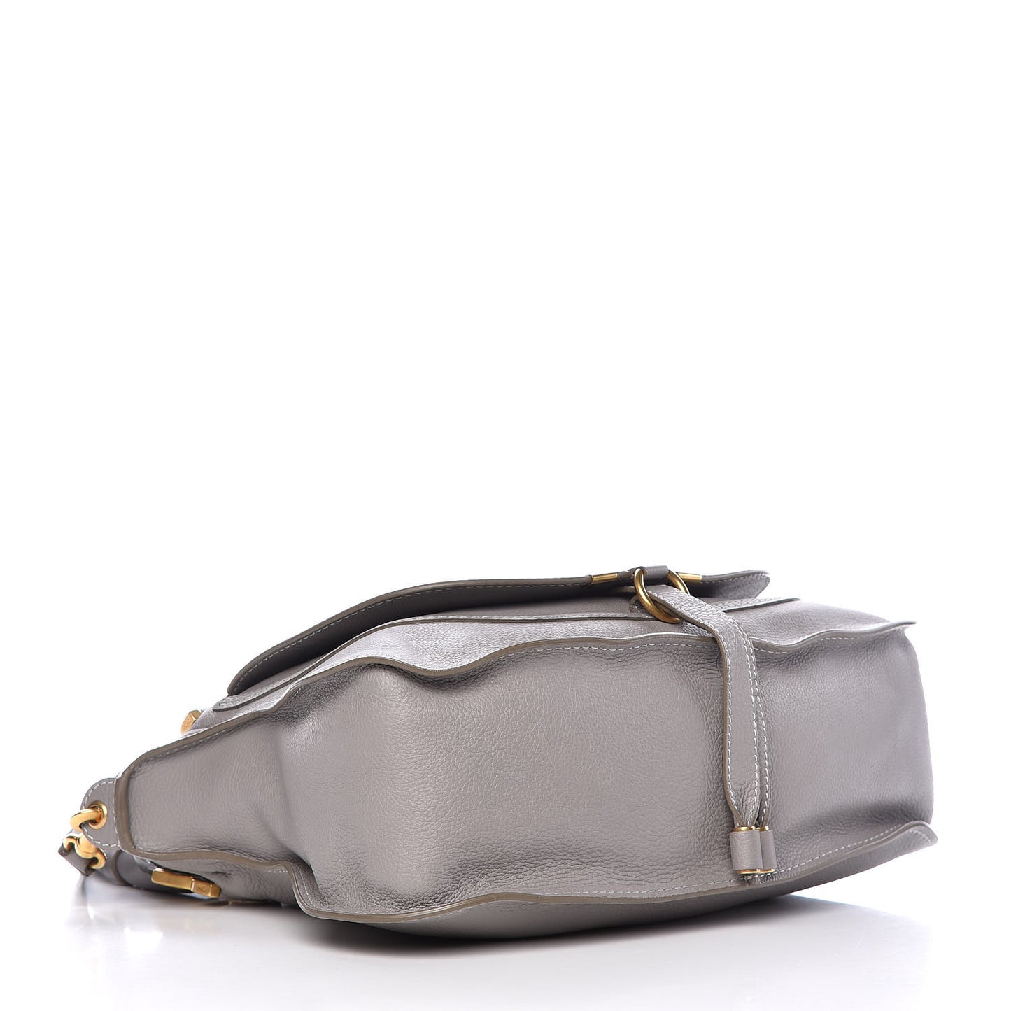 Calfskin Medium Marcie Satchel Cashmere Grey