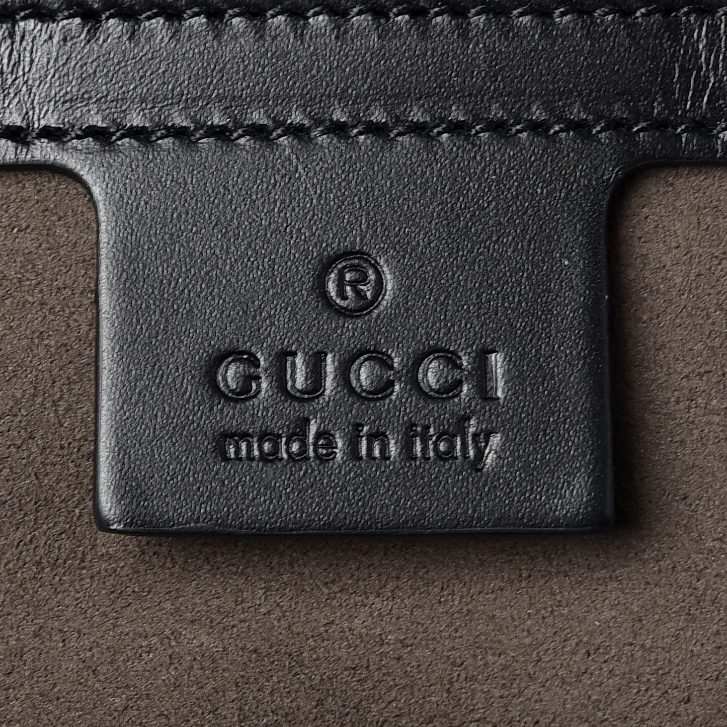 Guccissima Signature Small Day Backpack Black