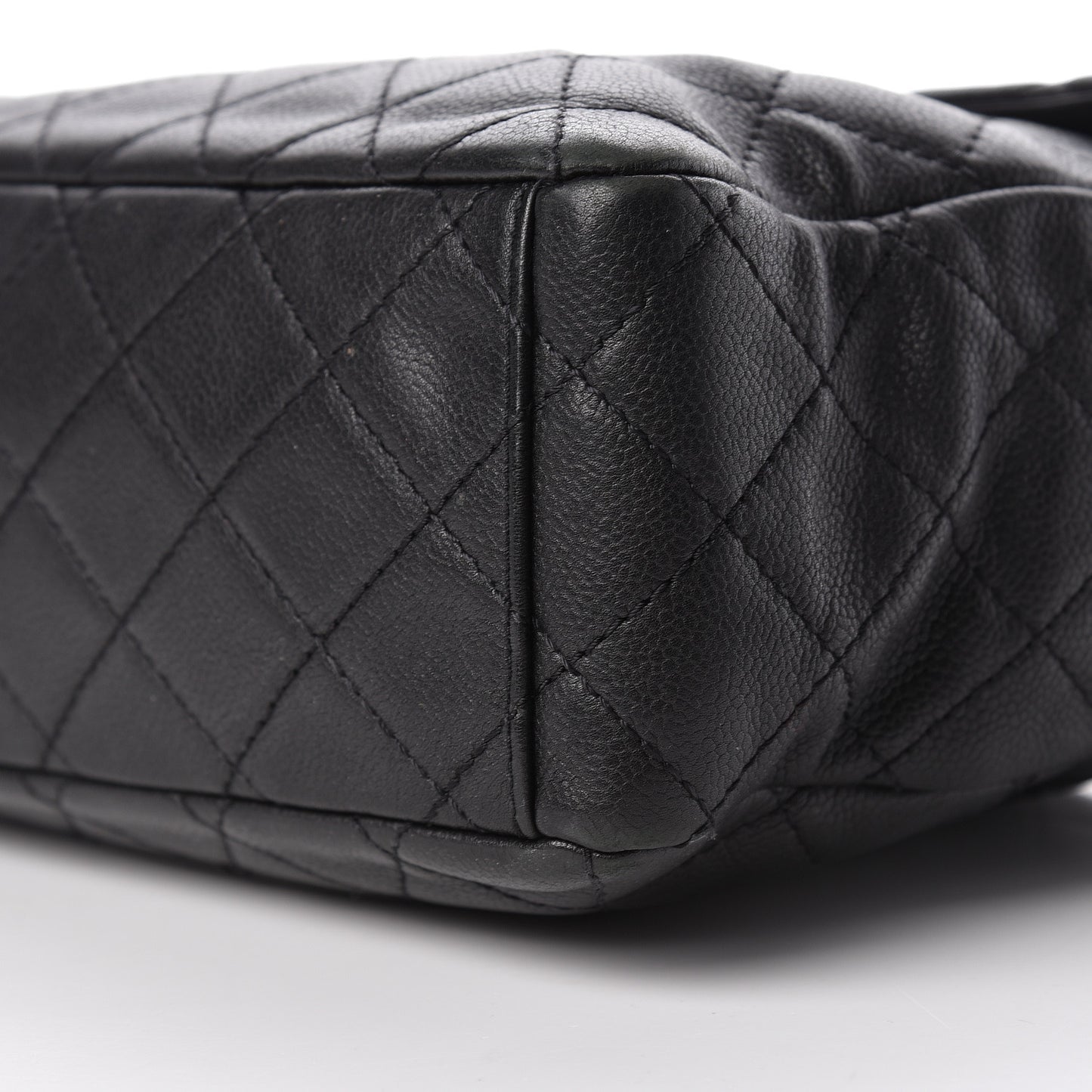 Caviar Quilted Maxi Single Flap Black