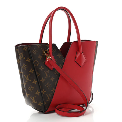 Louis Vuitton Calfskin Monogram Kimono Tote PM Cherry 3 of 13