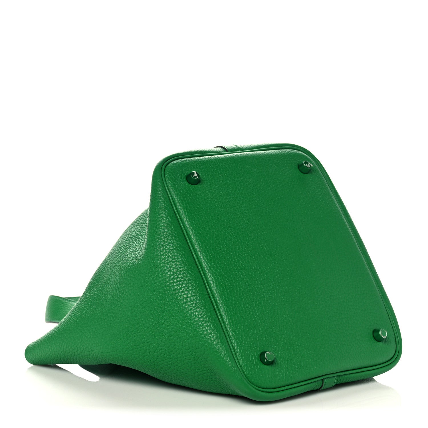 Hermes Taurillon Clemence Monochrome Picotin Lock 22 MM Bambou 4 of 10