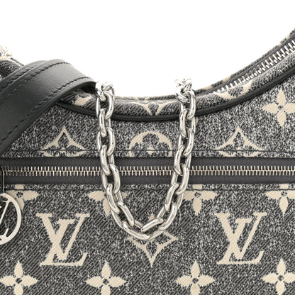 Louis Vuitton Monogram Jacquard Denim Loop Black 7 of 9