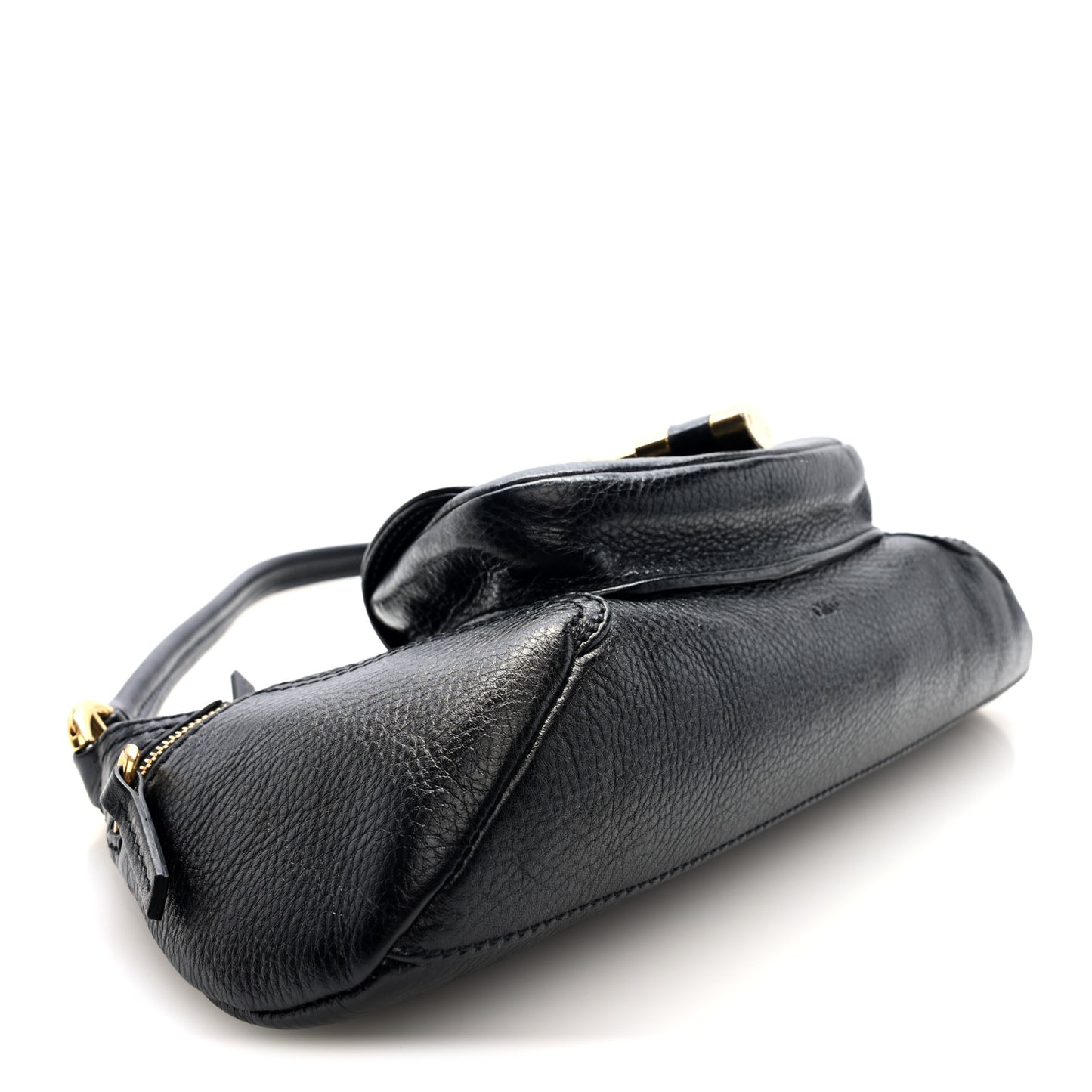 Grained Calfskin The 99 Shoulder Bag Black