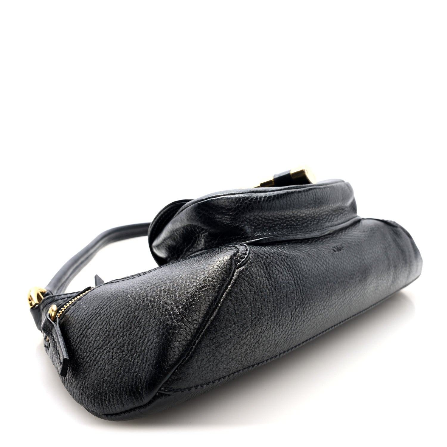 Chloe Grained Calfskin The 99 Shoulder Bag Black 4 of 10
