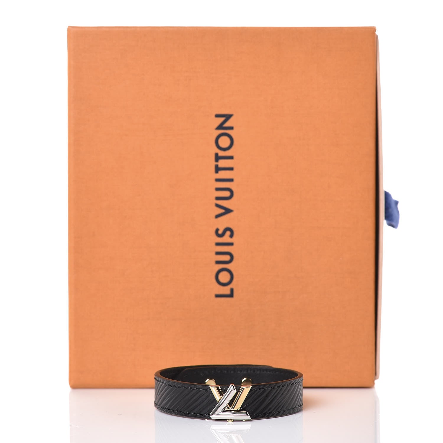 Louis Vuitton Epi Twist It Bracelet 17 Black 7 of 7
