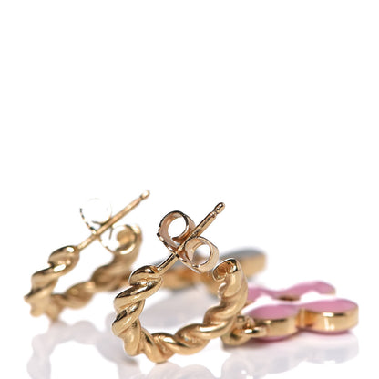 Louis Vuitton Sweet Monogram Earrings Gold 3 of 4