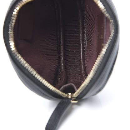 Chanel Caviar Quilted Zip Around Classic Coin Purse Black 5 of 8