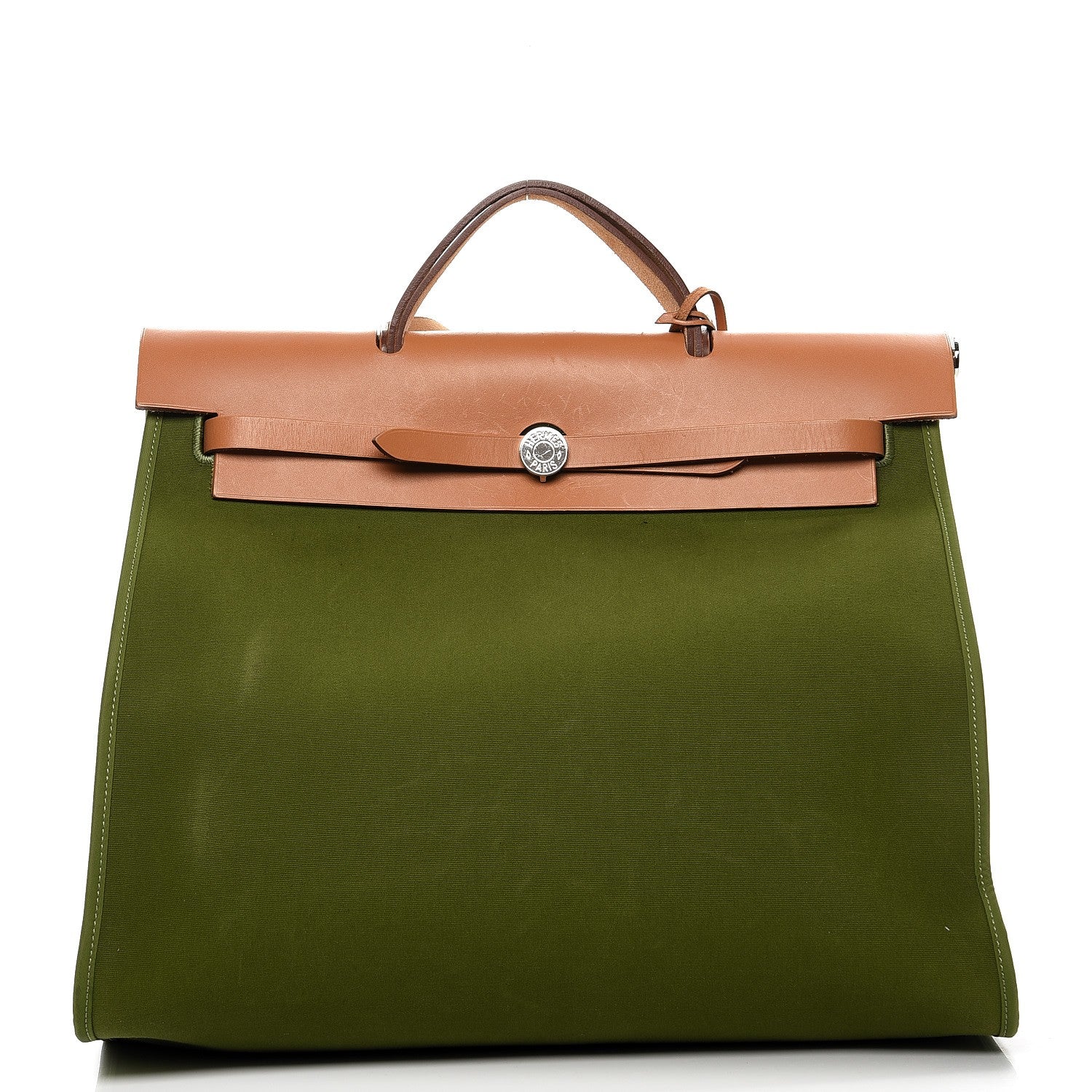 Hermes Toile Herbag Zip 39 MM Pelouse 3 of 16