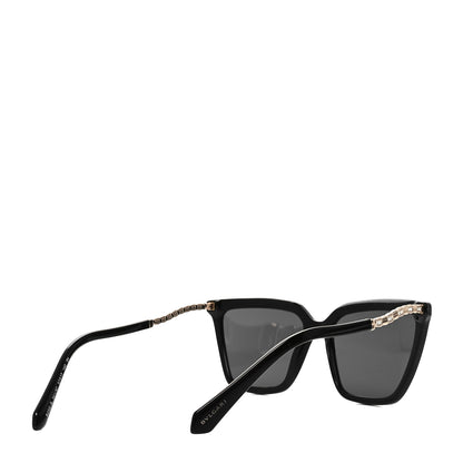Bulgari Acetate Sunglasses 8255-B Black 4 of 7