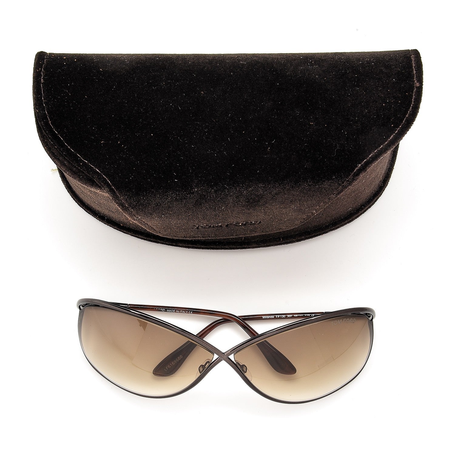 Tom Ford Miranda Crossover Sunglasses TF130 Tortoise 8 of 8