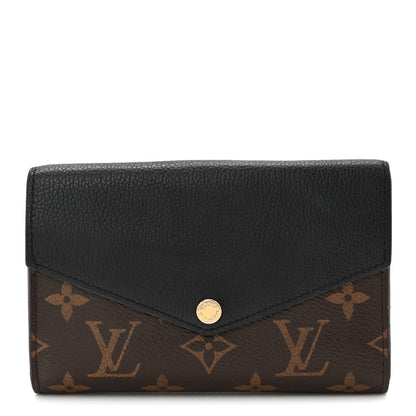Louis Vuitton Monogram Pallas Compact Wallet Black 1 of 6