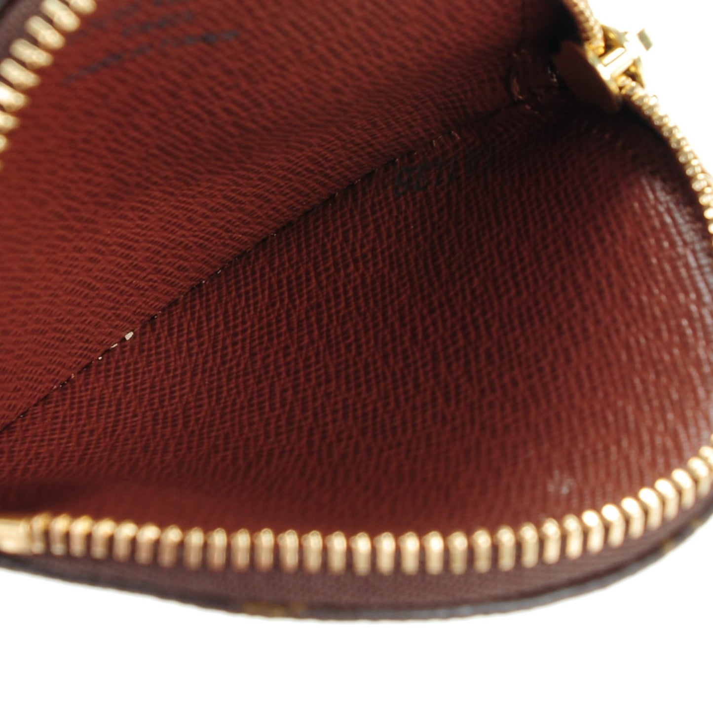 Monogram Round Coin Purse