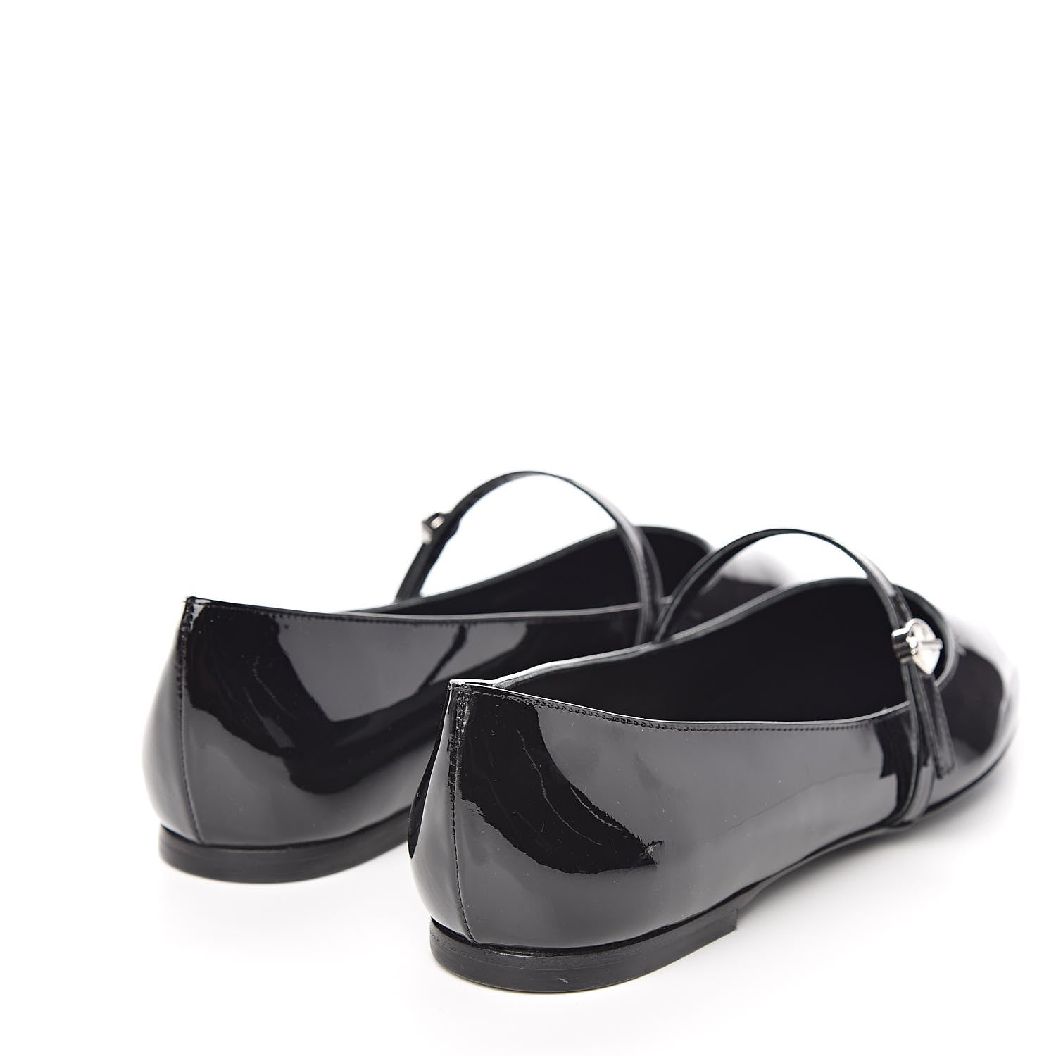 Louis Vuitton Patent Uniformes Ballet Flats 39 Black 4 of 8