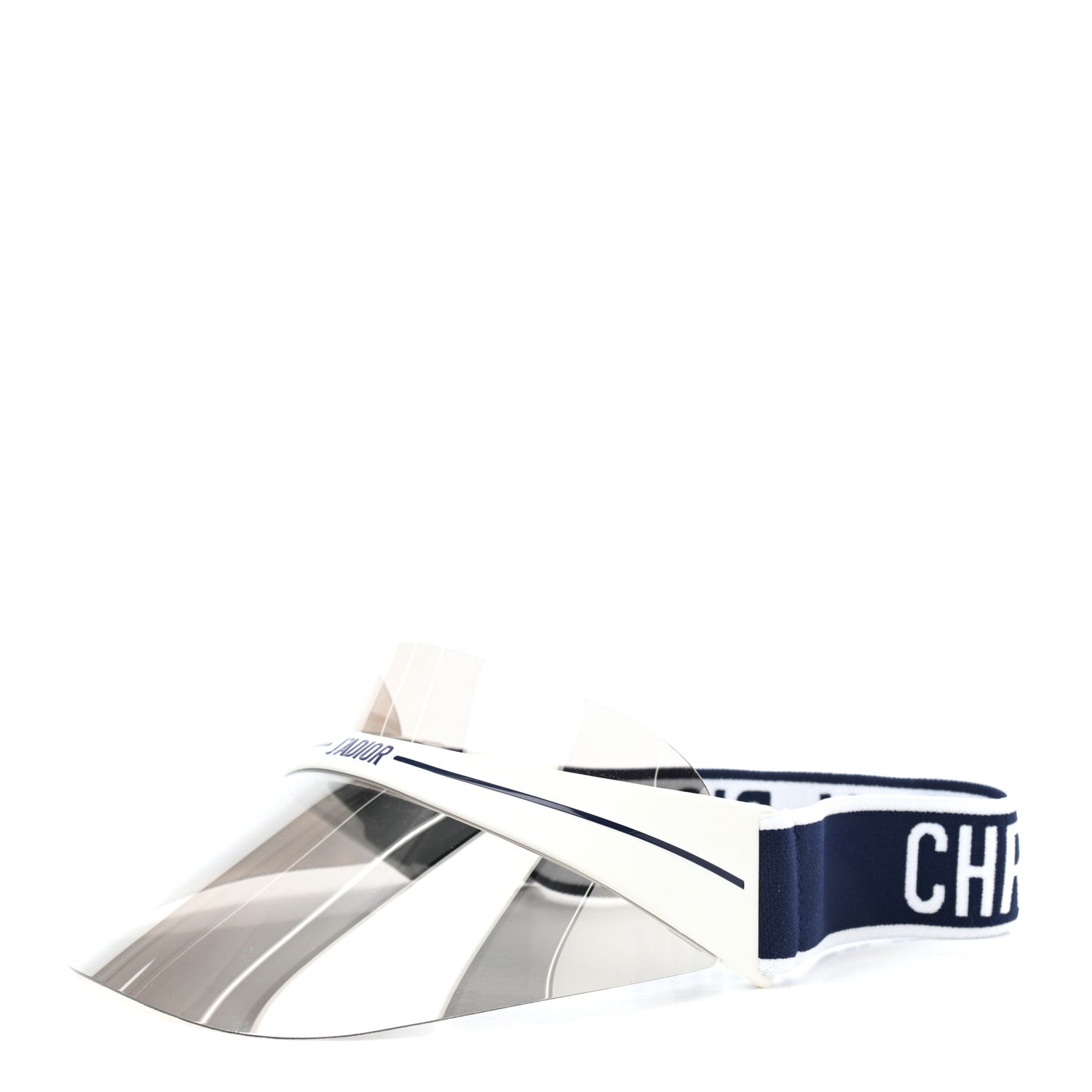 Christian Dior Mirrored DiorClub1 Sun Visor Navy 1 of 4