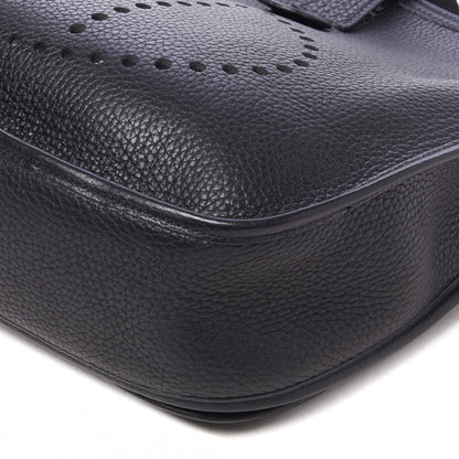 Hermes Taurillon Clemence Evelyne II GM Black 5 of 8
