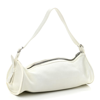 Hermes Taurillon Clemence Sac Doremi 35 White 3 of 12