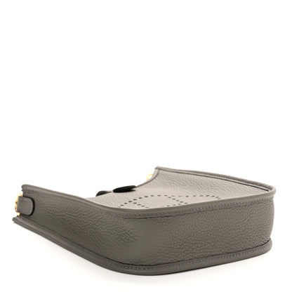 Hermes Taurillon Clemence Evelyne TPM Etain 4 of 10