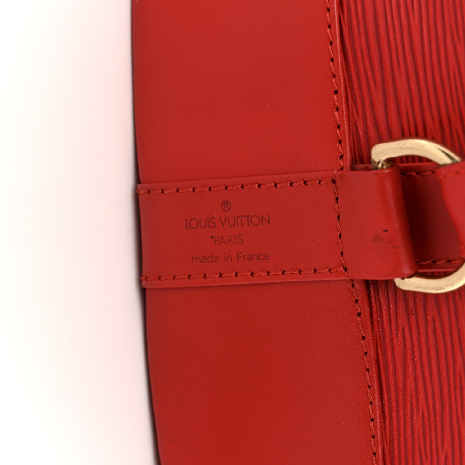 Louis Vuitton Epi Randonnee PM Castillan Red 6 of 11