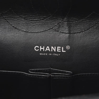 Chanel Patent Quilted Jumbo Double Flap Black 6 of 17
