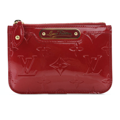 Louis Vuitton Vernis Key Pouch Pomme D'Amour 1 of 6