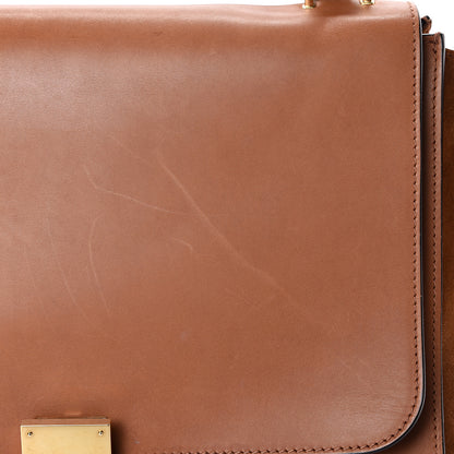 Celine Natural Calfskin Suede Medium Trapeze Tan 20 of 22