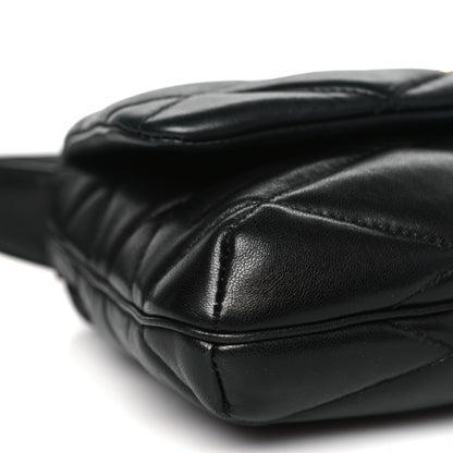 Saint Laurent SAINT LAURENT Lambskin Quilted Le 57 Diamond Shoulder Bag Black 7 of 9