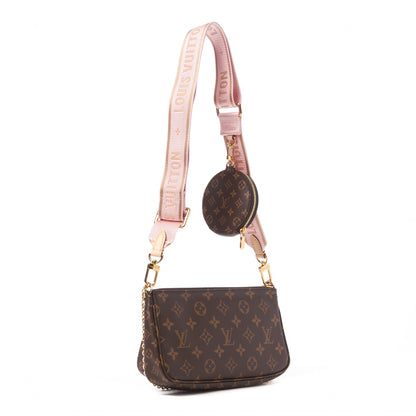 Louis Vuitton Monogram Multi Pochette Accessories Rose Clair 3 of 12