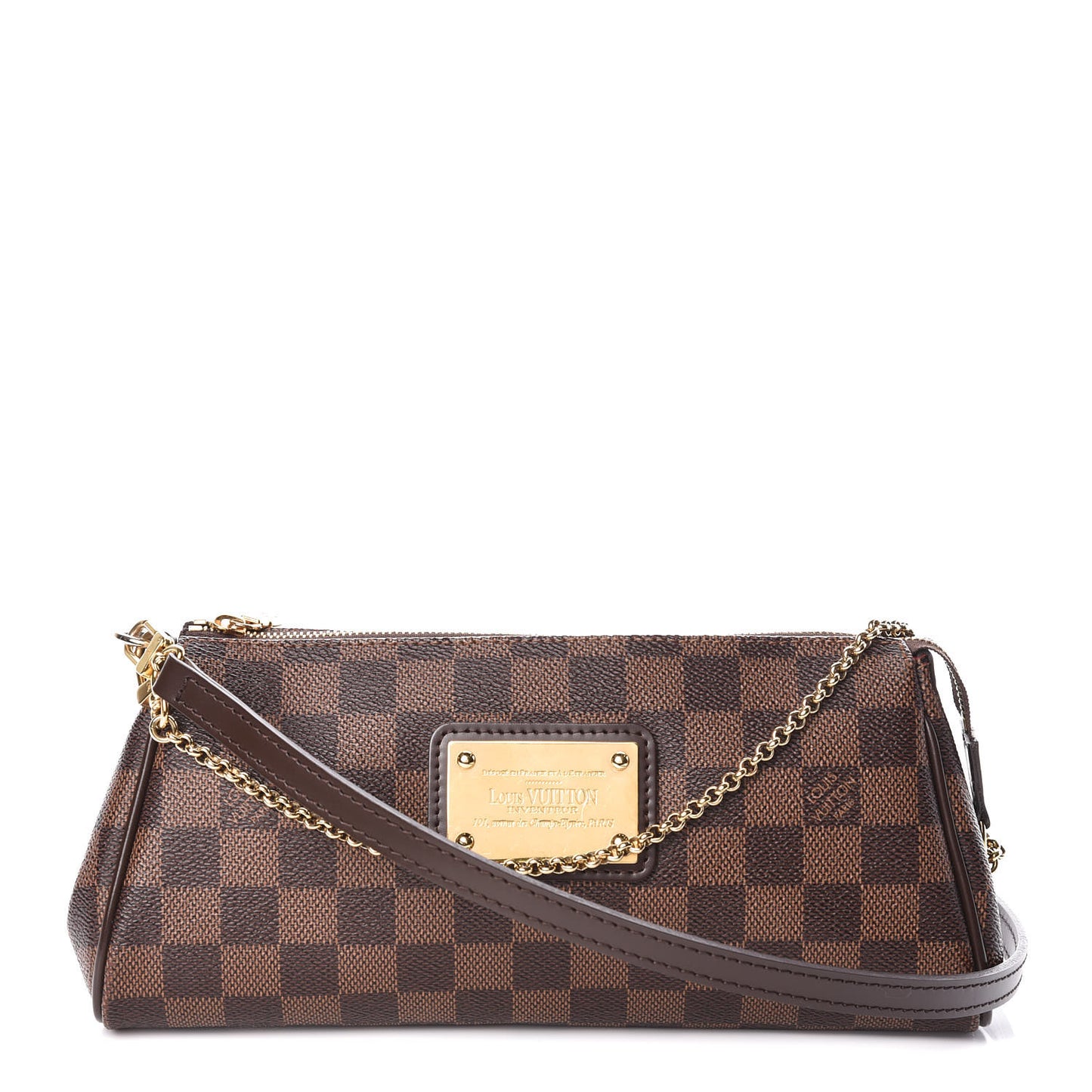 Damier Ebene Eva Clutch