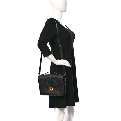 Louis Vuitton Empreinte Pochette Metis Black 2 of 8