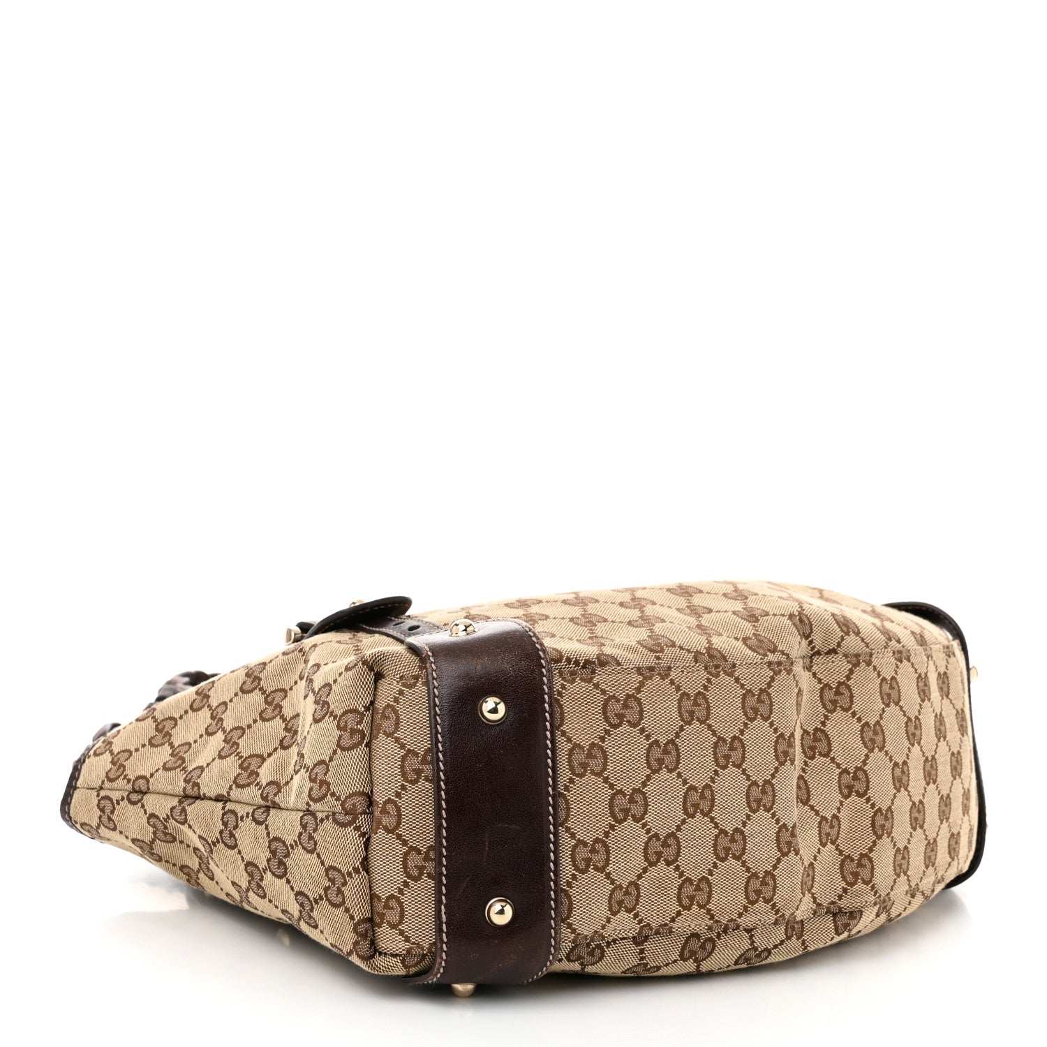 Gucci Monogram Small Pelham Shoulder Bag Dark Brown 4 of 13