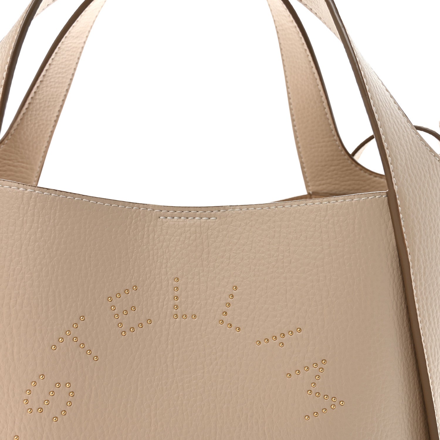 Stella McCartney Grainy Alter Mat Studded East West Tote Cream 8 of 10