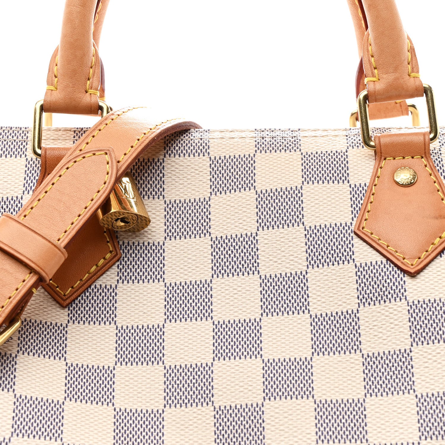 Louis Vuitton Damier Azur Speedy Bandouliere 30 8 of 10
