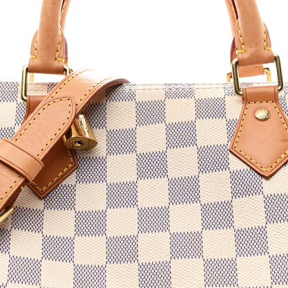 Louis Vuitton Damier Azur Speedy Bandouliere 30 8 of 10