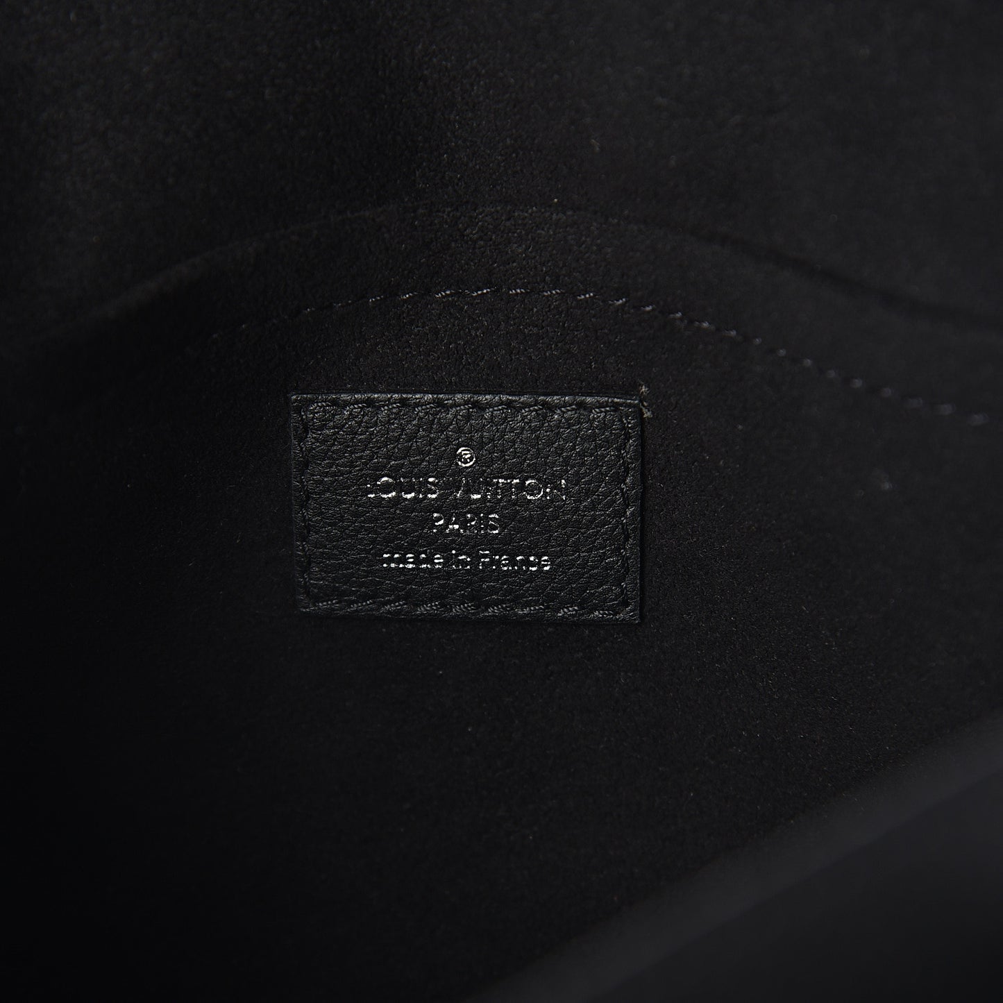 Soft Calfskin My Lockme Chain Bag BB Black