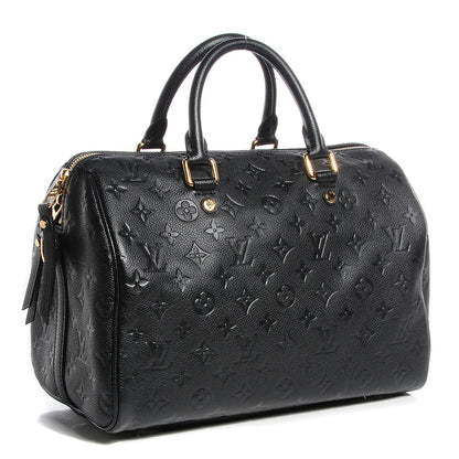 Louis Vuitton Empreinte Speedy Bandouliere 30 Black 3 of 7