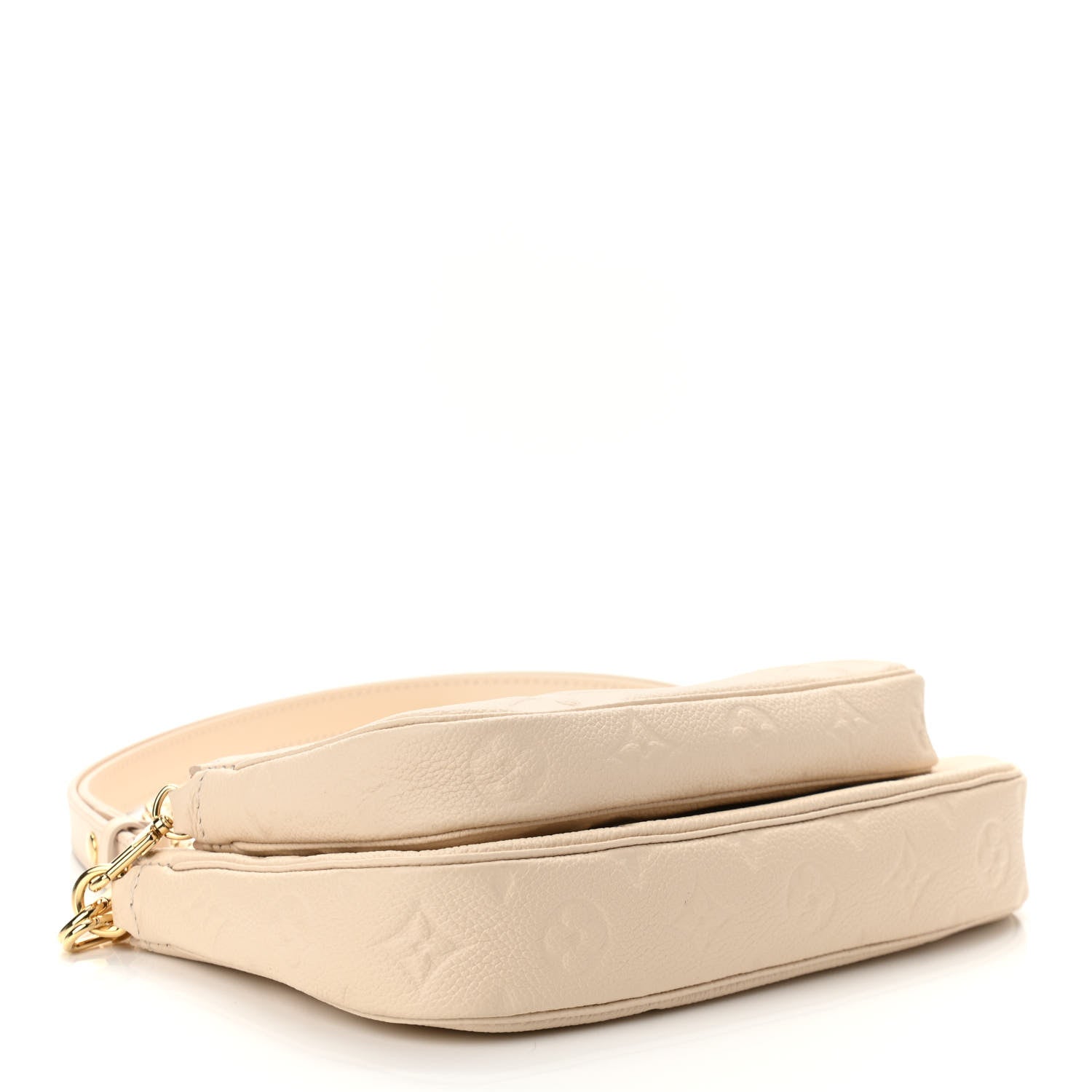 Louis Vuitton Empreinte Monogram Giant Multi Pochette Accessories Cream 4 of 10