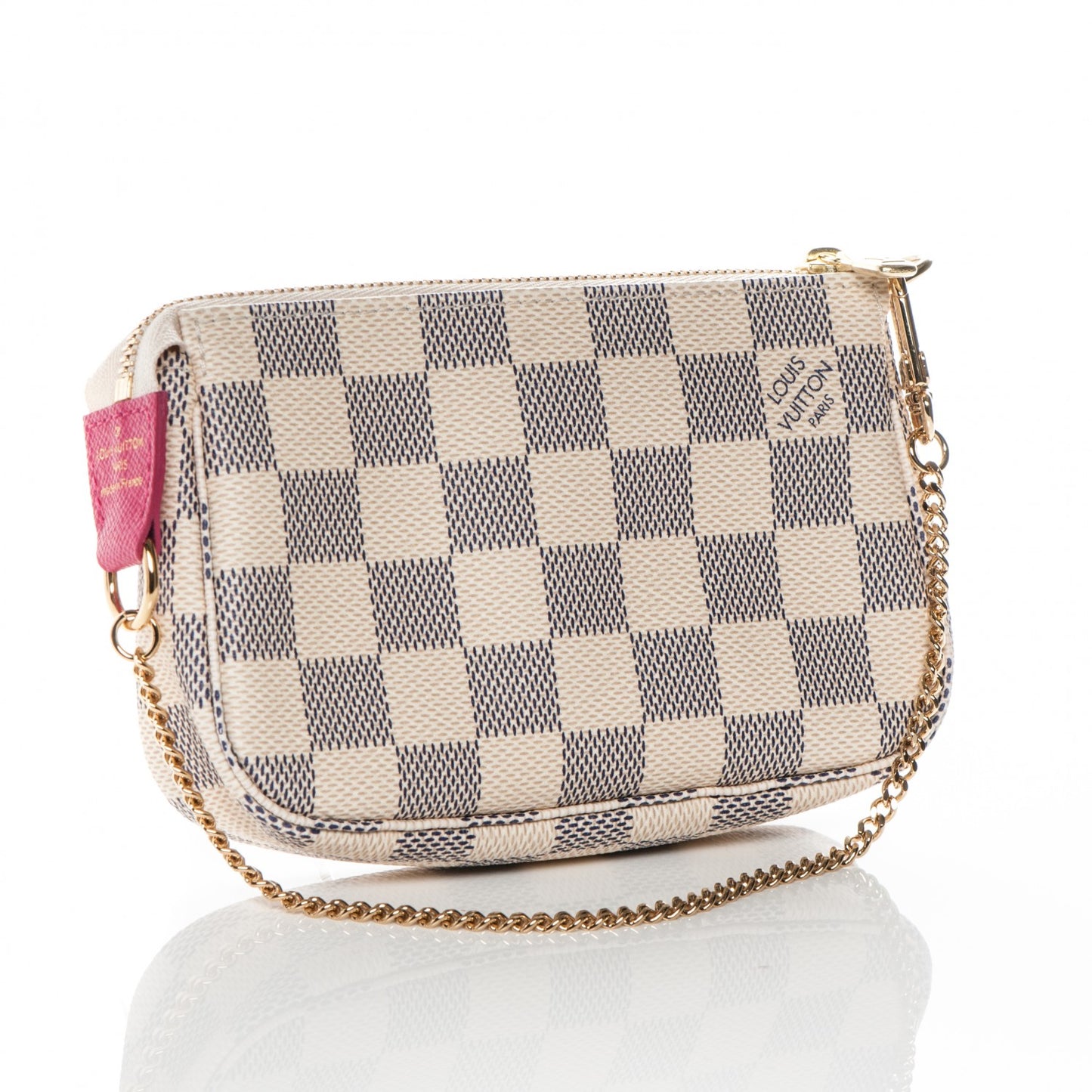 Damier Azur 2015 Christmas Animation Mini Pochette Accessories