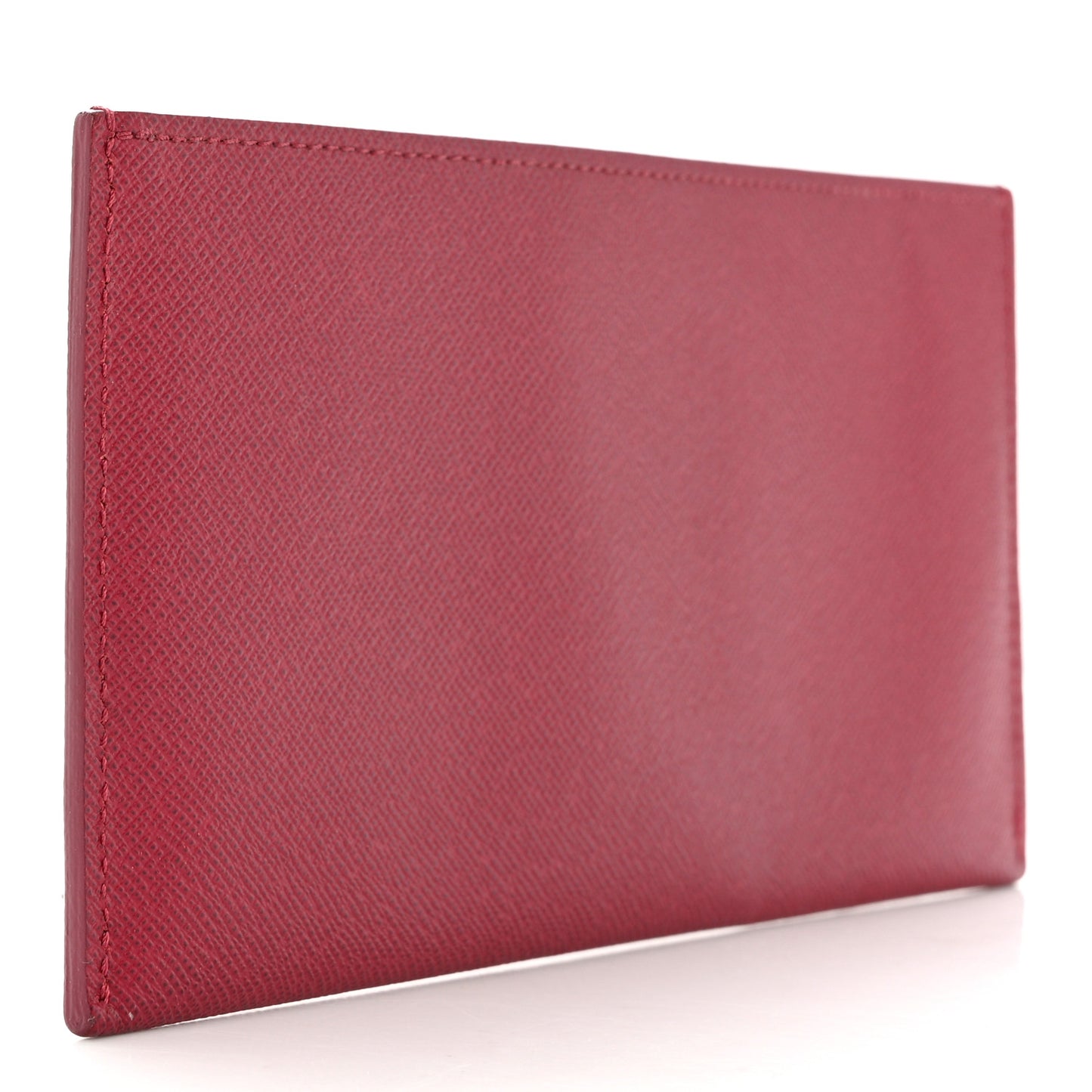Calfskin Felicie Card Holder Insert Fuchsia