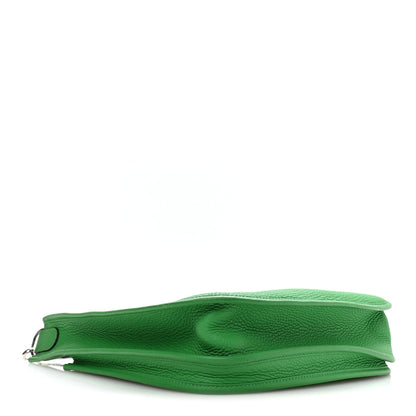 Hermes Taurillon Clemence Evelyne III GM Bambou 4 of 11