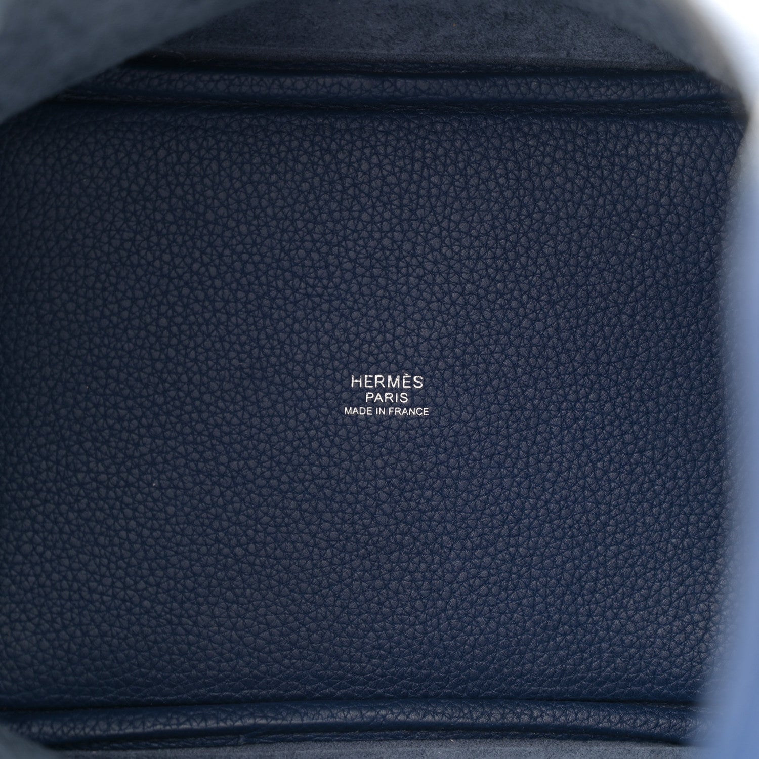 Hermes Taurillon Clemence Picotin Lock 18 PM Bleu Saphir 5 of 12