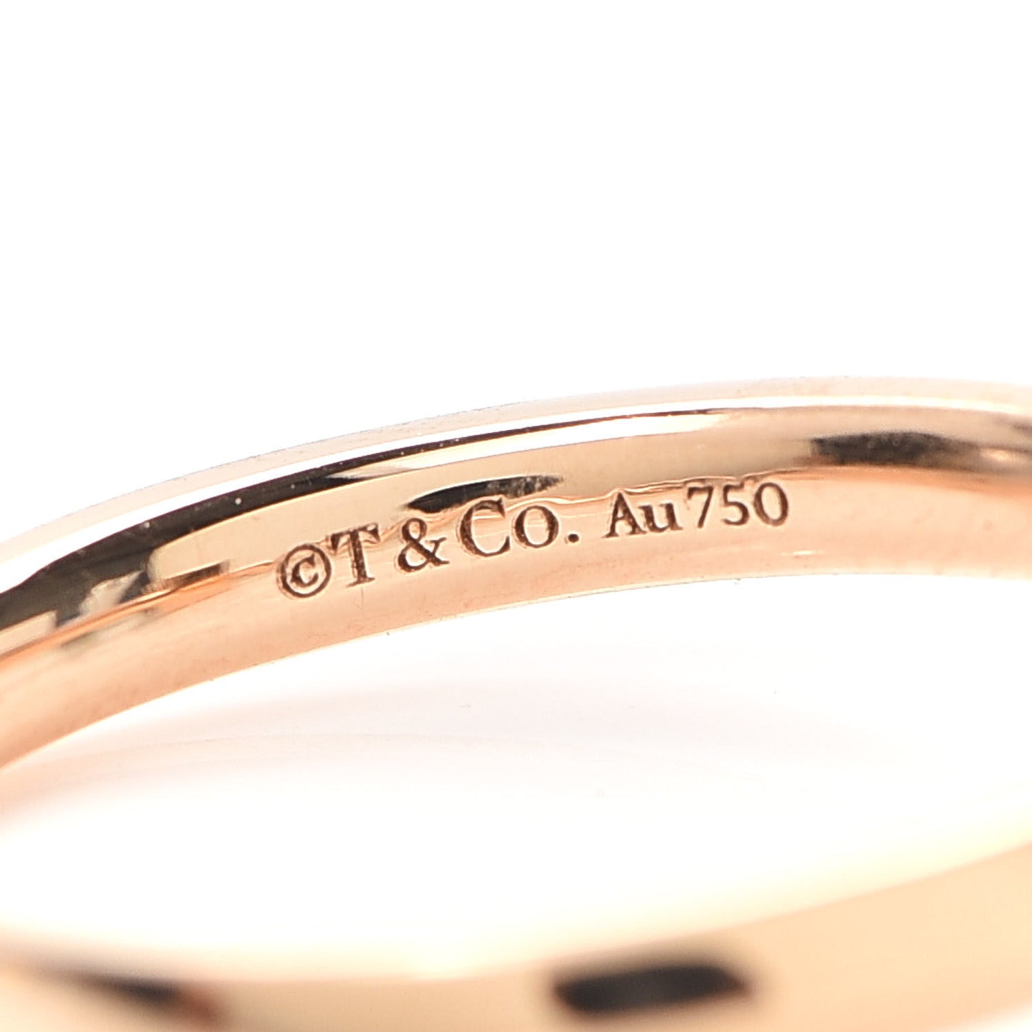 18K Rose Gold T T1 Ring 54 7