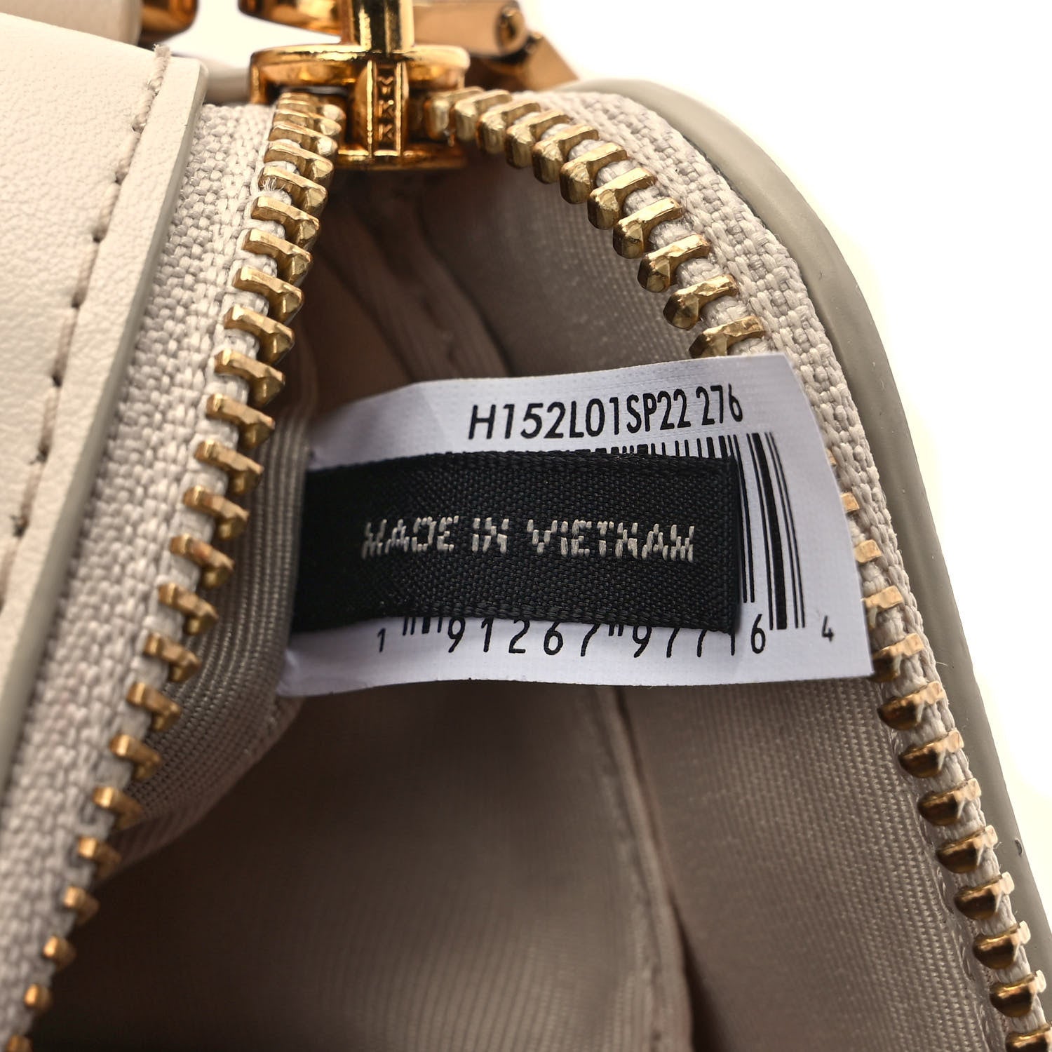 Marc Jacobs Perforated Calfskin Small Snapshot Camera Bag Tapioca 8 of 10