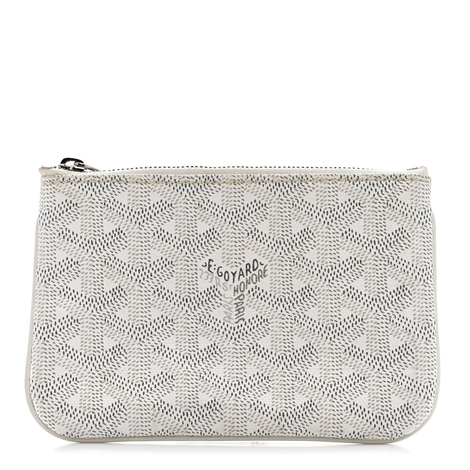 Goyard Goyardine Senat Pochette PM White 1 of 7