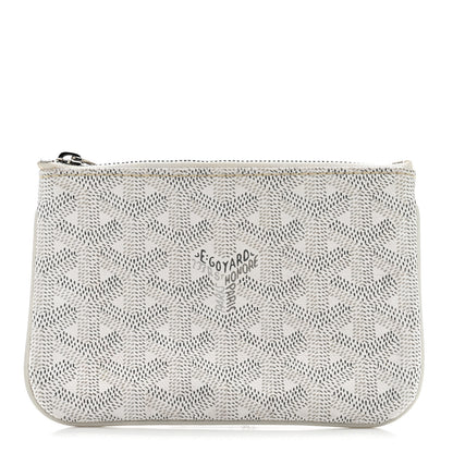 Goyard Goyardine Senat Pochette PM White 1 of 7