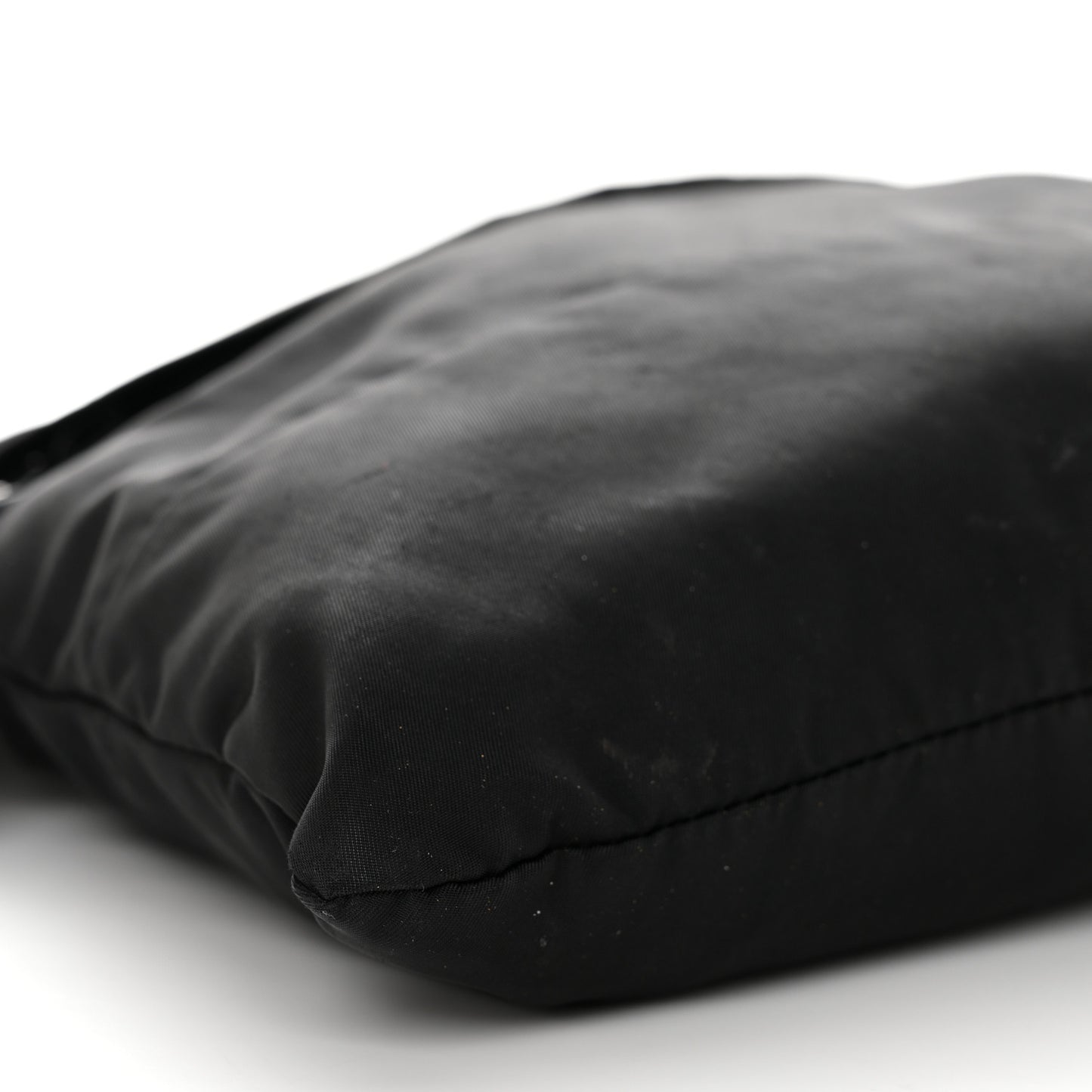 Tessuto Nylon Vela Messenger Bag Black
