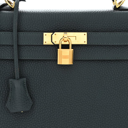 Hermes Togo Kelly Retourne 28 Vert Cypress 8 of 13